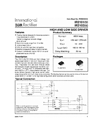 DataSheet IR2101 pdf